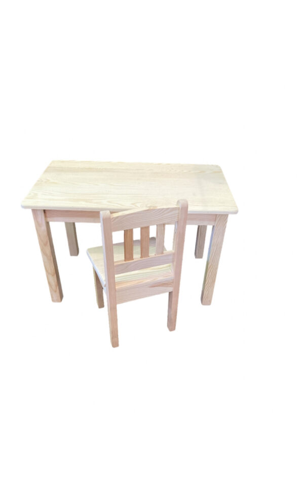Table d’enfant en pin