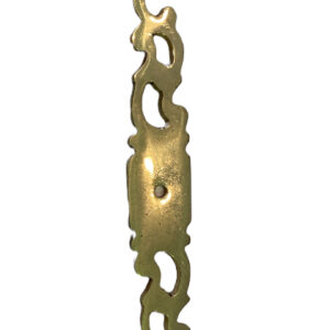 Base en laiton pour bouton ancien