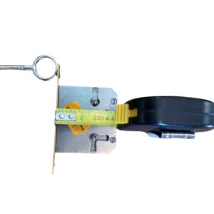 Serrure de meuble à encastrer de 30mm avec manchon en laiton