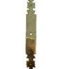 Base en laiton pour bouton ancien