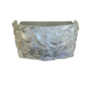 Applique vintage en verre neuve d'un ancien stock / Vintage glass wall lamp new from an old stock / Vintage glazen wandlamp nieuw uit een oude voorraad