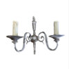Applique avec deux bougies en zamak /  Wandlamp met twee kaarsen in zamak / Wall lamp with two candles in zamak