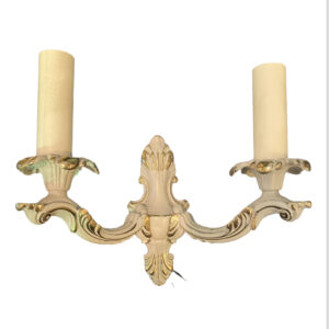 Applique en laiton massif de la marque " Brumberg" ancienne et jamais utilisé / Wall lamp in solid brass of the brand "Brumberg" old and never used/Wandlamp in massief messing van het merk "Brumberg" oud en nooit gebruikt.